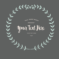 Wedding graphic set. FLOWER DESIGN ELEMENTS. Frames, labels, ribbons, symbols. Brand & identity elements such as logo. 
