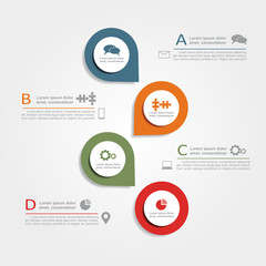 Infographic design template. Vector illustration.