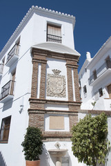 Frigiliana in Malaga, Andalusia, Spain.