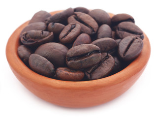 Roasted coffee beans
