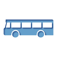 Logo bus, car, autocar.