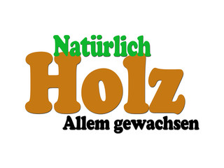 Natürlich Holz