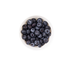 Blueberry, berries in a bowl on a