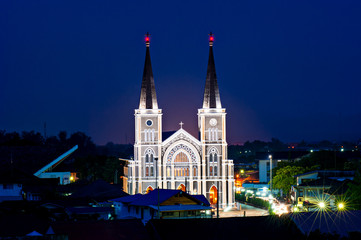 The Catholic Church of Chanthaburi, .The most Beautiful Church in THAILAND