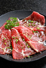 BBQ Fresh Beef pork slices BBQ Dinner Set