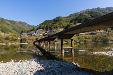 高知県四万十市　岩間沈下橋