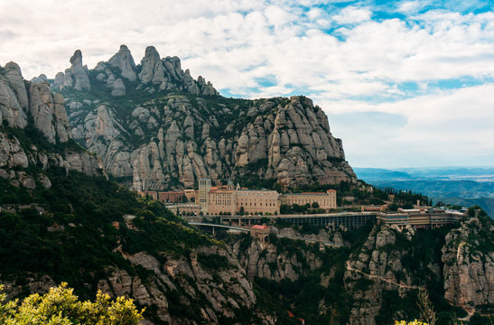 Abbey of Santa Maria de Montserrat, Spain