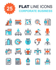 Corporate Business Icons