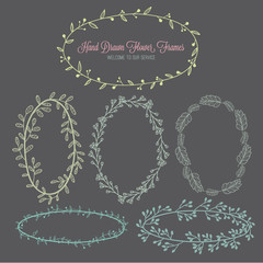 wedding invitation card suite with  flower Templates
