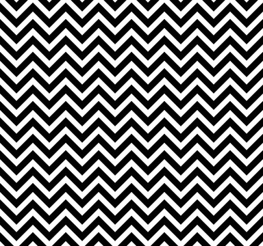 Vector modern seamless geometry pattern chevron, black and white abstract geometric background, subtle pillow print, monochrome retro texture, hipster fashion design