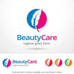 Beauty Care Logo Template Design Vector 