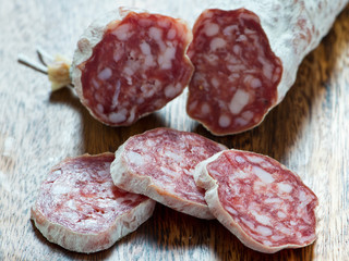French dried sausages