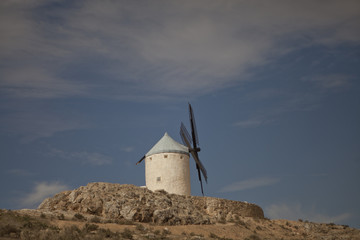 Molinos de viento en La Mancha