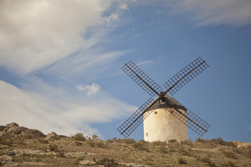 Molinos de viento en La Mancha