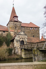 Fototapeta premium Burg in Lauf an der Pegnitz