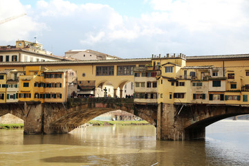 Fototapeta premium Ponte Vecchio, Florence, Italy 