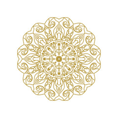 Mandala. Round Ornament