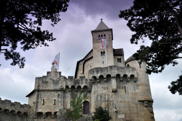 Fototapeta na wymiar Castle Liechtenstein