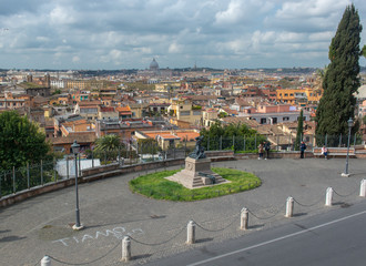 Naklejka premium View of Rome