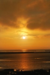 Nordsee im Sonnenuntergang
