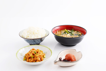 おいしそうな和風朝食