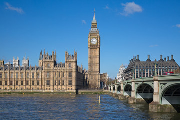 Obraz premium Londyn. Wieża zegarowa Big Bena.