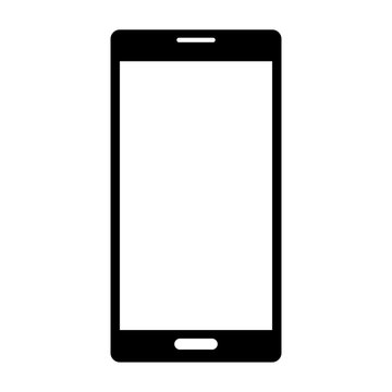 Flat Simple Vector icon - Phone