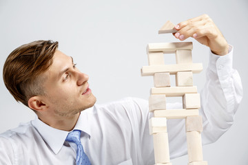 Concept of business hierarchy and human resources