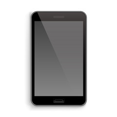 Mockup phone in realistic style isolated on white background