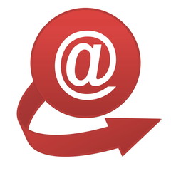 Email arrow button