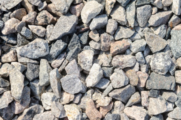 Natural stone on the floor. Stone background