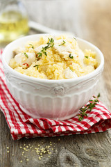 Chicken with couscous