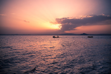 Mediterranean seascape near San Javier