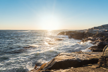 Peggys Cove shoreline