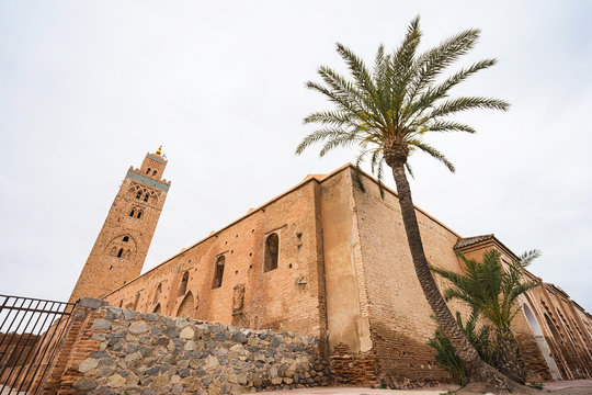 Koutoubia mosque in Marrakech, Morocco