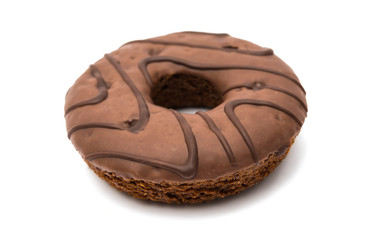 donuts in glaze isolated