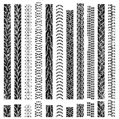 vector tire tracks