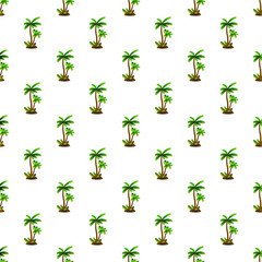 Palm tree pattern seamless