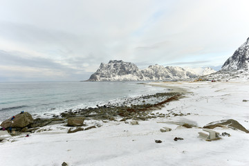 Utakliev Beach, Lofoten Islands, Norway