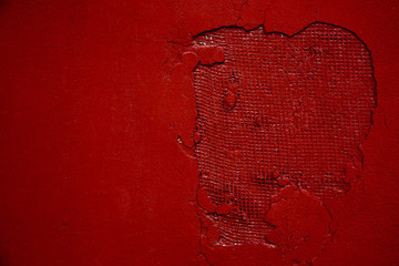 Abstract grunge red background