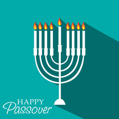 Passover greeting card.