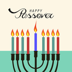 Passover greeting card.