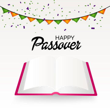Passover greeting card.