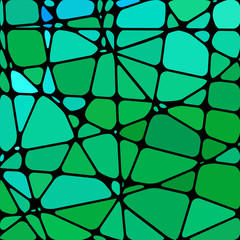 abstract vector stained-glass mosaic background
