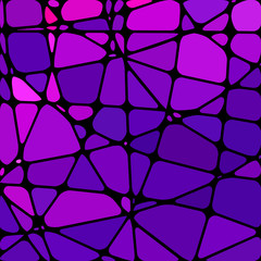 abstract vector stained-glass mosaic background