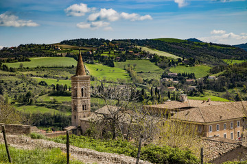 vista scorcio italia pesaro urbino campagna