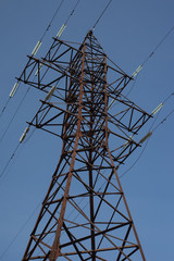 high voltage electric pylon