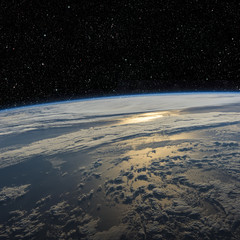 Planet Earth from space. Elements of this image furnished by NASA © mode_list