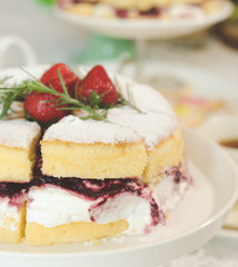 strawberry cake
