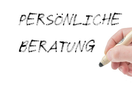 pers&ouml;nliche beratung
